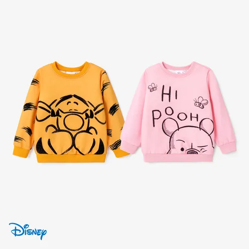 Disney Winnie the Pooh Toddler Girl Character Print Long-sleeve Sweatshirt