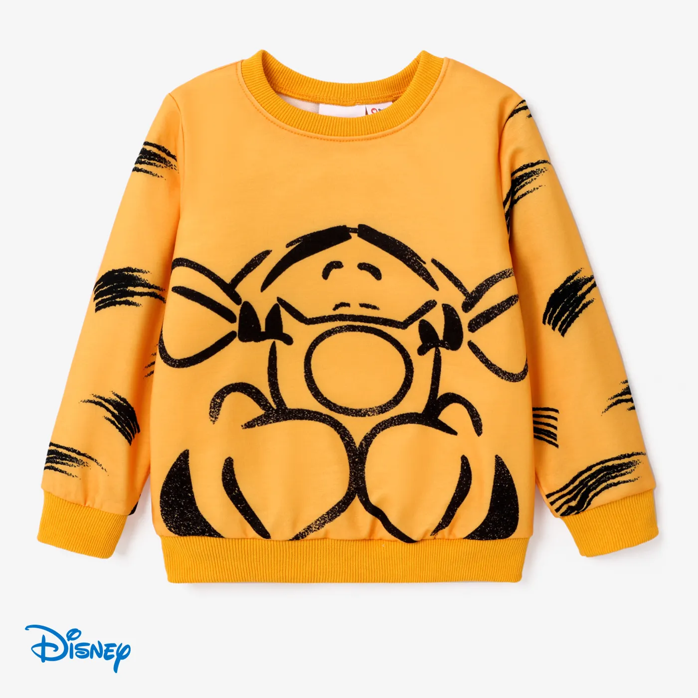 Disney Winnie the Pooh Toddler Girl Character Print Long-sleeve Sweatshirt Ginger