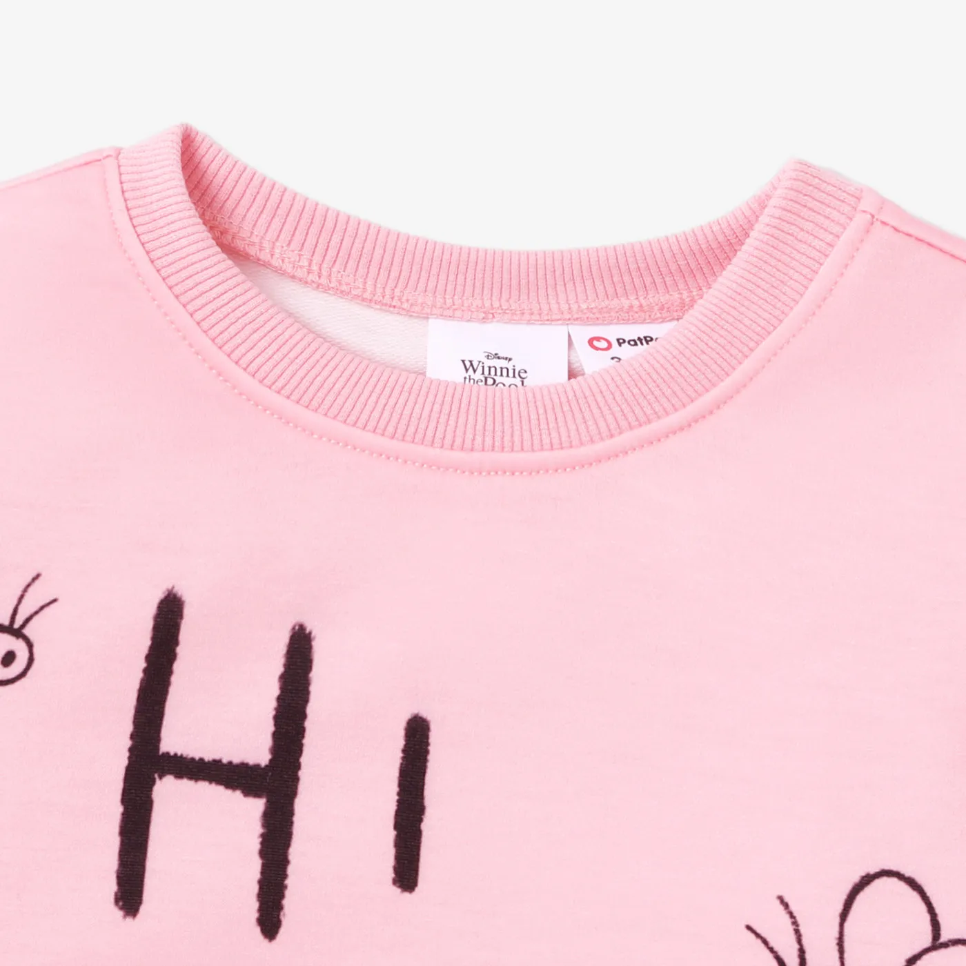 Disney Winnie the Pooh Toddler Girl Character Print Long-sleeve Sweatshirt Pink image 6