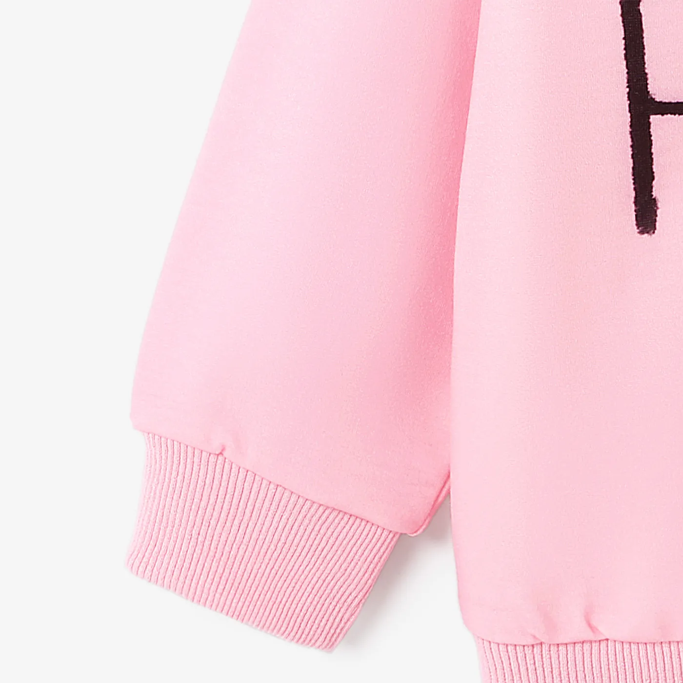 Disney Winnie the Pooh Toddler Girl Character Print Long-sleeve Sweatshirt Pink image 5