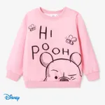 Disney Winnie the Pooh Toddler Girl Character Print Long-sleeve Sweatshirt Pink