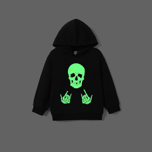 Kid Boy Halloween Polyester Sweatshirt Hooded Top