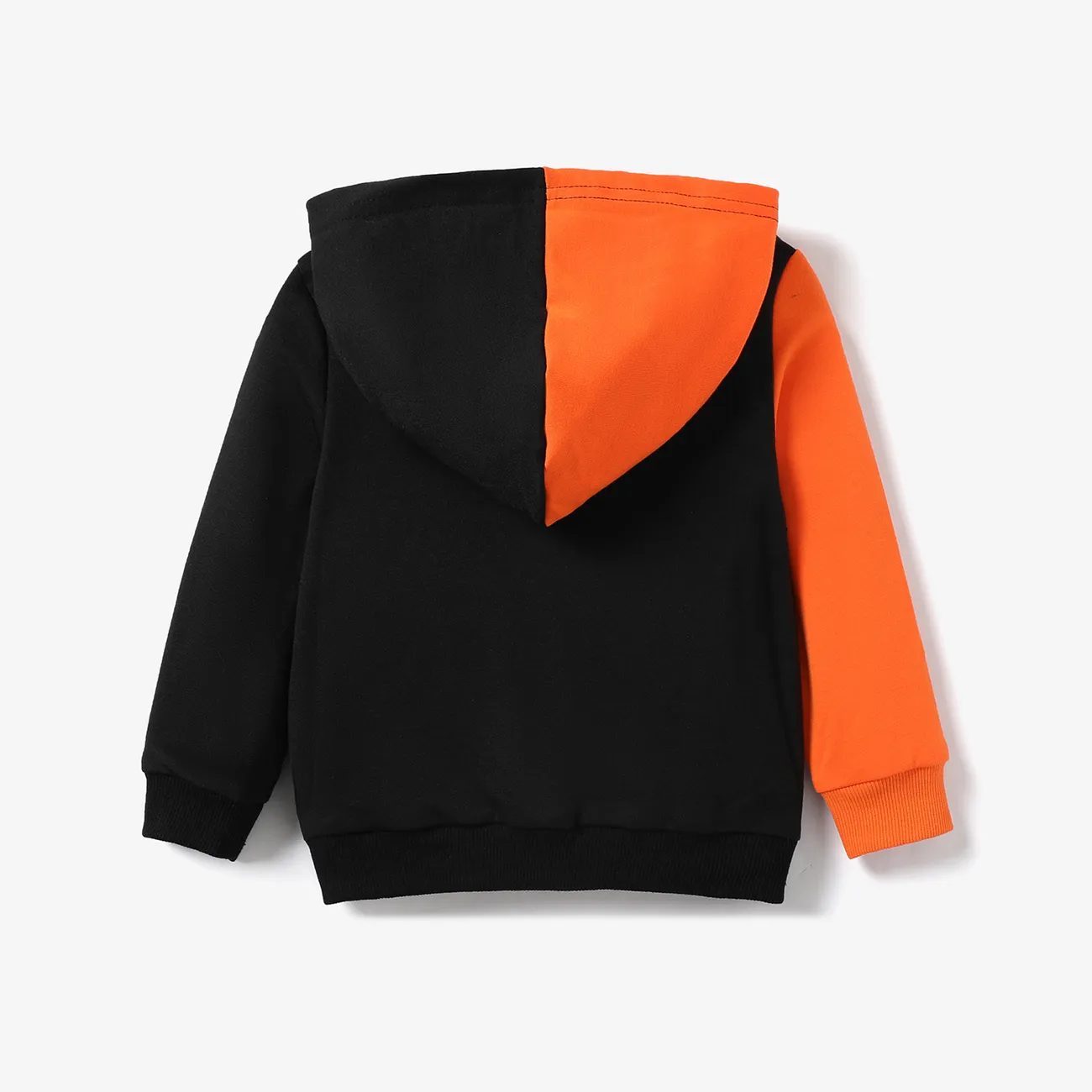 Halloween Kleinkinder Unisex Mit Kapuze Avantgardistisch Sweatshirts orange big image 1