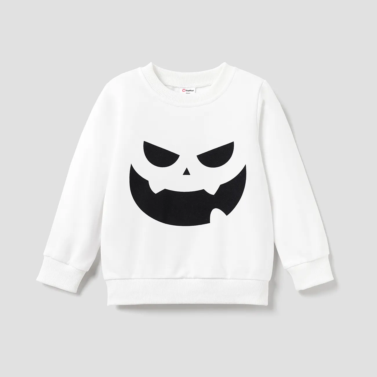 Toddler Girl/Boy Halloween Pattern Sweatshirt  big image 1