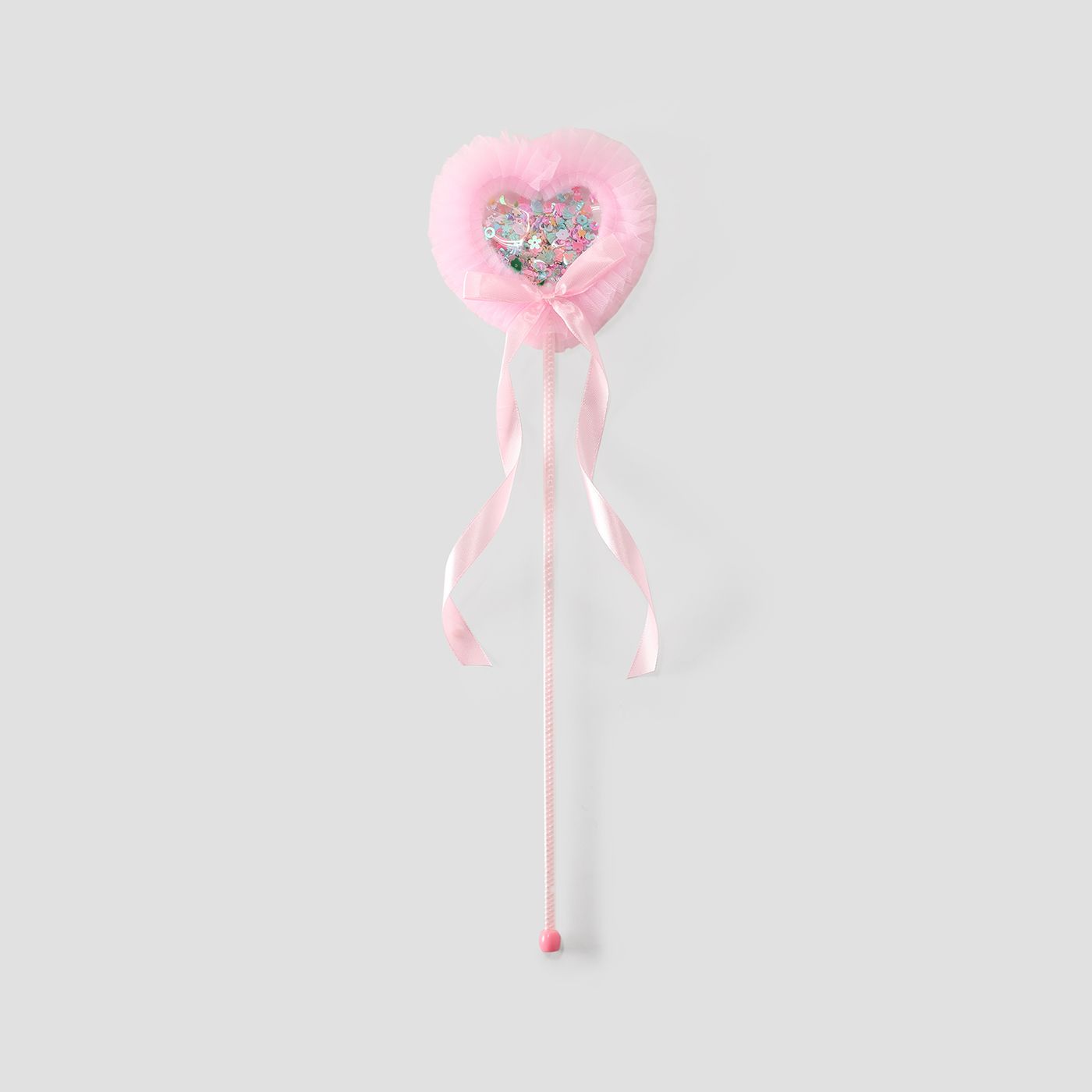 Children's Pink Love-shaped Fairy Wand,