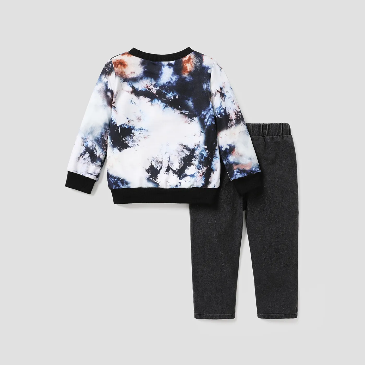2pcs Toddler Boy  Halloween  Pattern Long Sleeve Set    image 2
