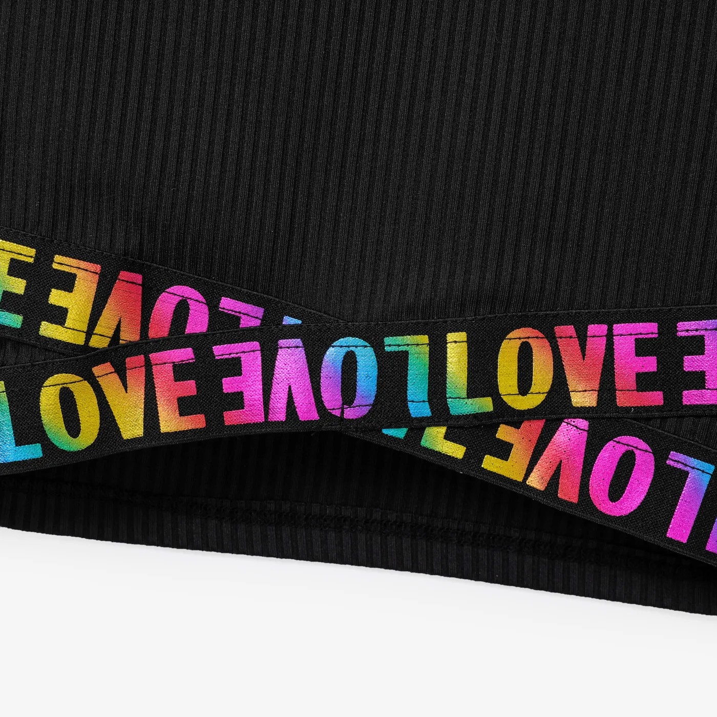 Kid Girl Braid Design Avant-garde T-shirt /Solid Color Belt Braid Pants  image 6