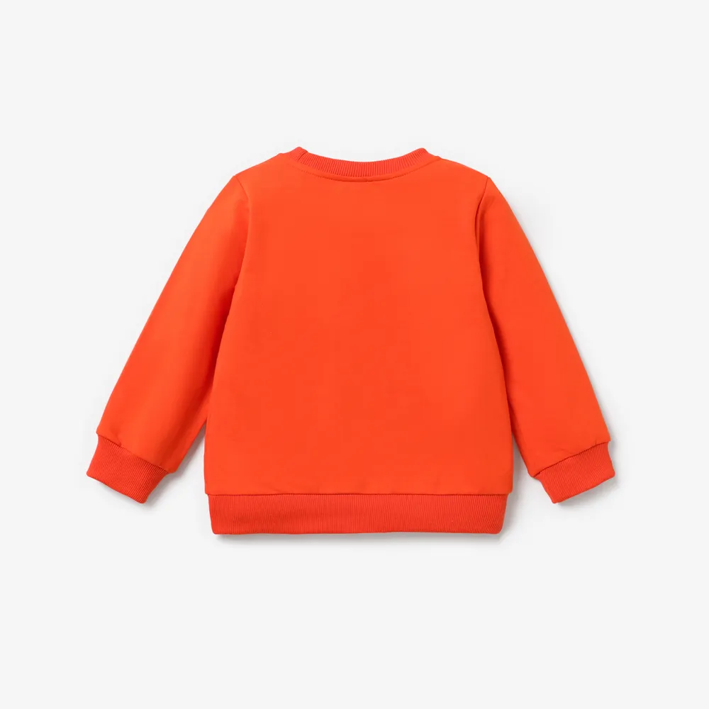 Toddler Girl/Boy Halloween Pattern Sweatshirt big image 3