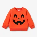 Toddler Girl/Boy Halloween Pattern Sweatshirt  image 1