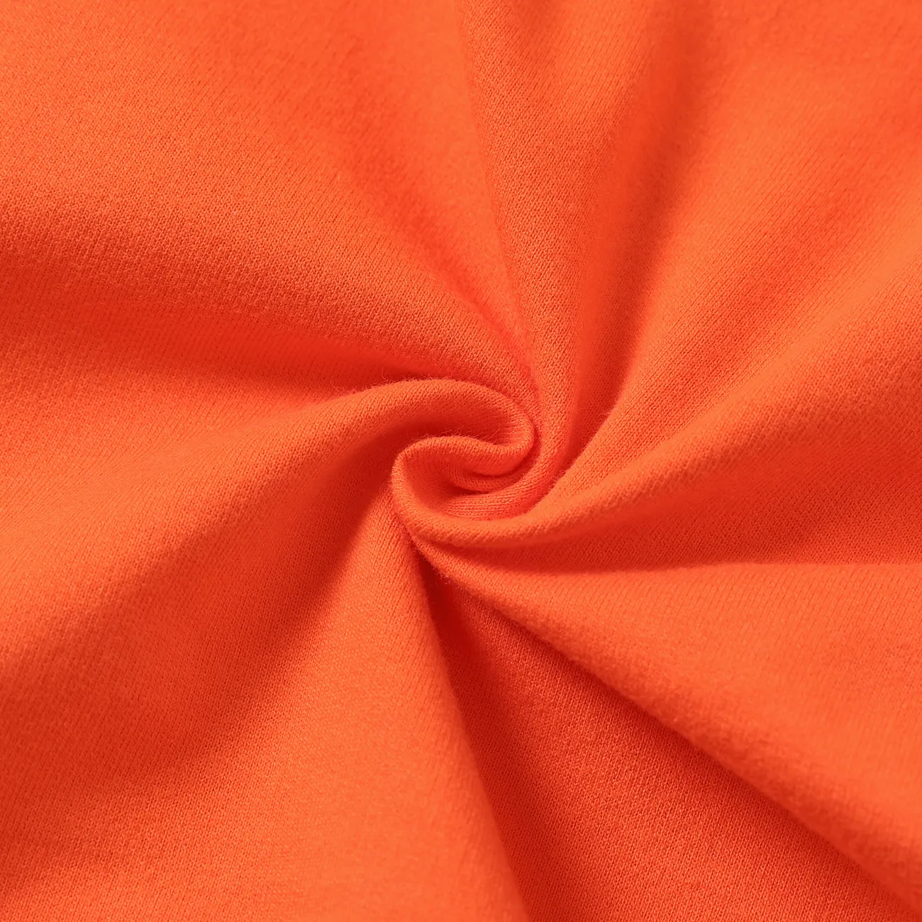 Halloween Neonato Unisex Casual Manica lunga Felpa rosso-arancio big image 1