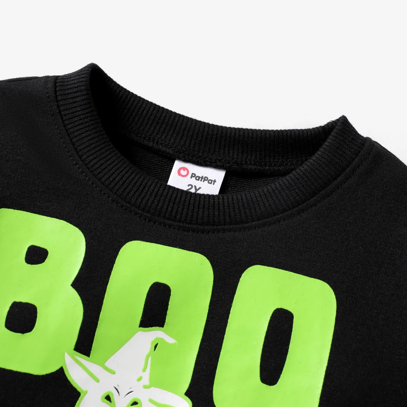 Dia das Bruxas Criança Menino Infantil Sweatshirt Verde image 3