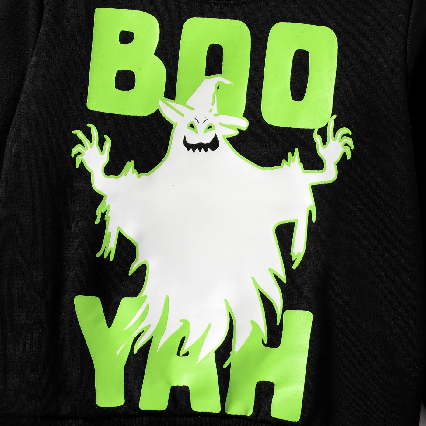 Dia das Bruxas Criança Menino Infantil Sweatshirt Verde image 4