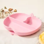 BPA-Free Silicone Baby Plate with Secure Suction Base in Adorable Apple Shape  image 3