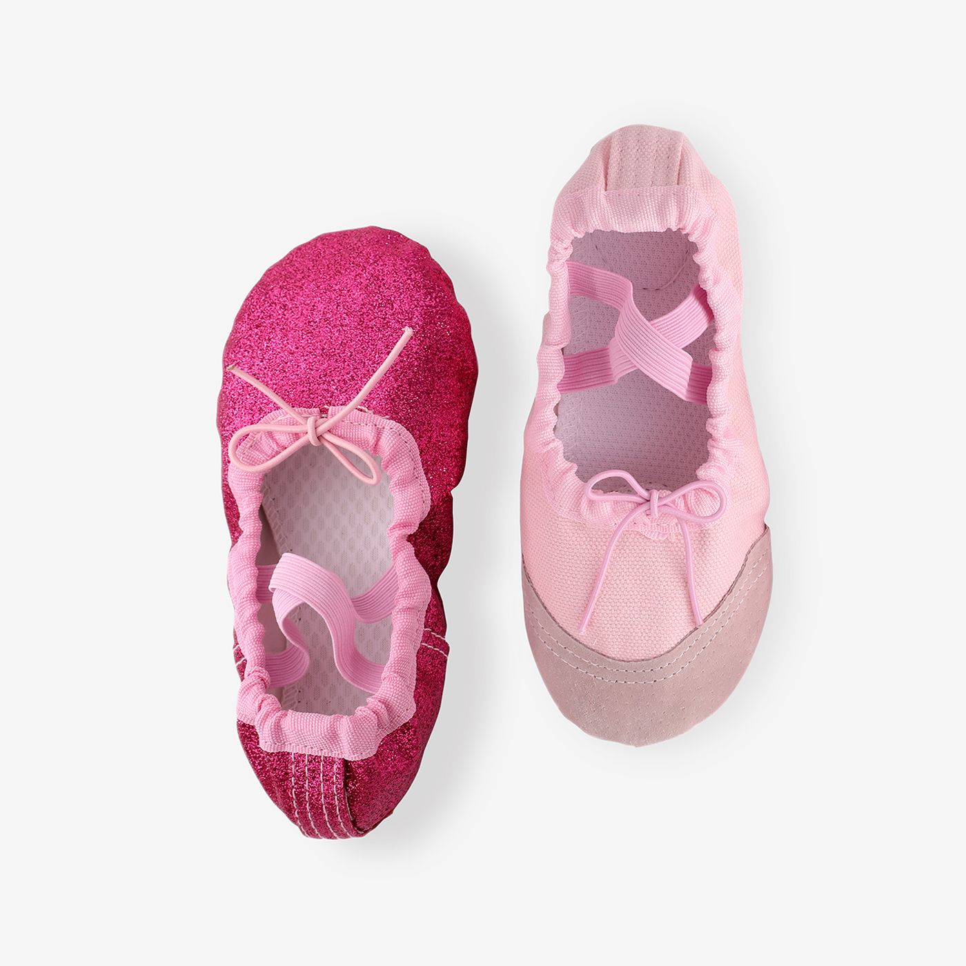 

Kids Elegant Cross Strap Ballet Dance Shoes