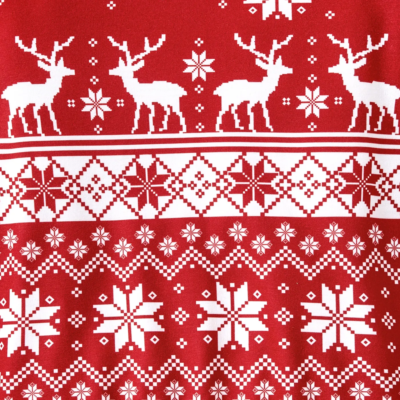 Christmas Family Matching Festival Theme Print Long Sleeve Tops  image 6