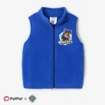 PAW Patrol Toddler Boy Character Print White Top or Blue Waistcoat or Black Pants Blue