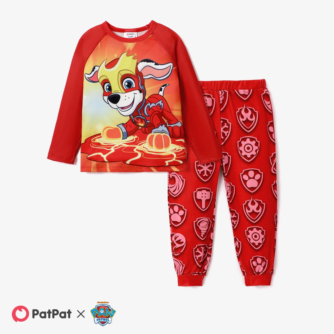 PAW Patrol Toddler Boy 2pcs Character Print Long-sleeve Pullover Sweatshirt and Pants Set   big image 1