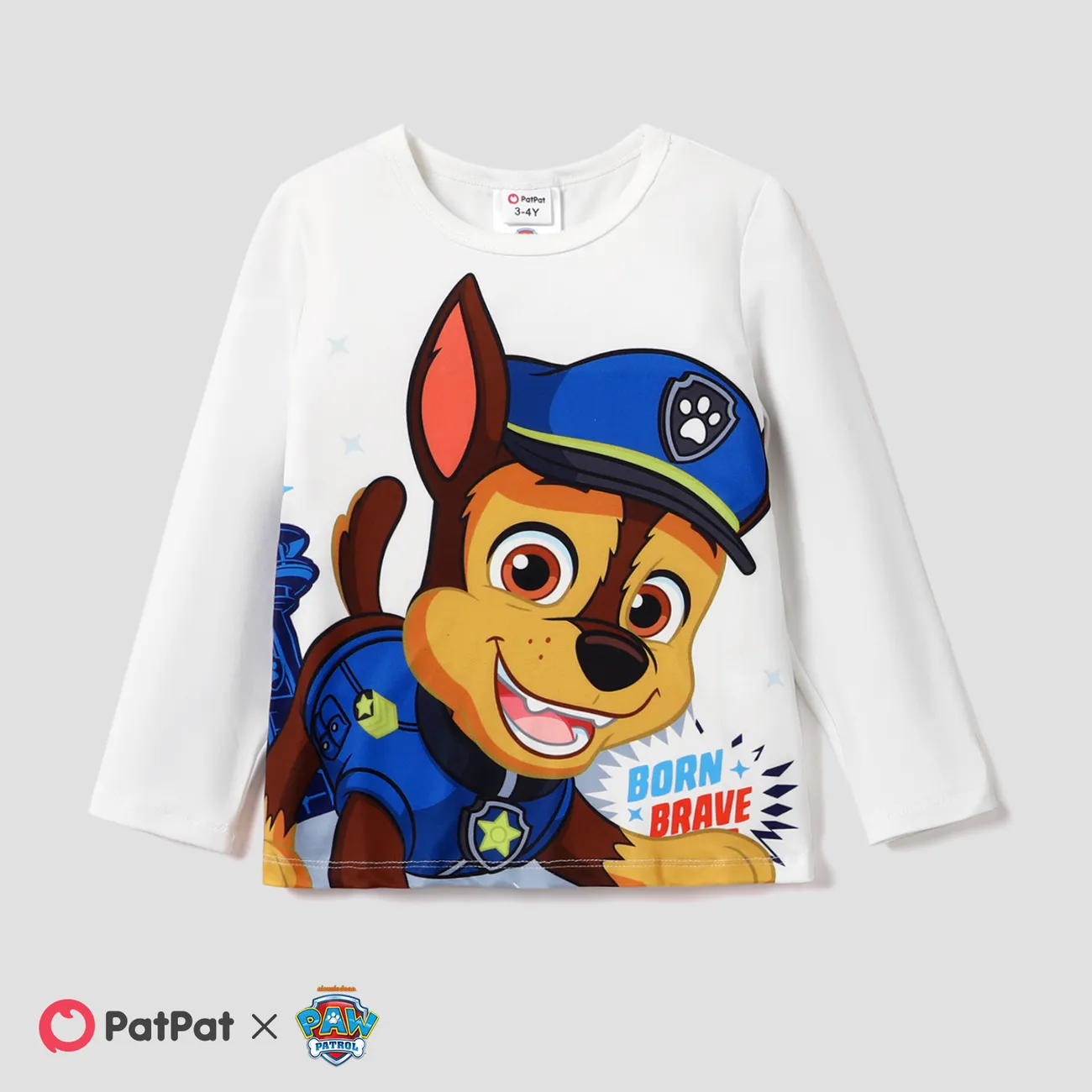 PAW Patrol Toddler Boy Character Print White Top or Blue Waistcoat or Black Pants big image 1