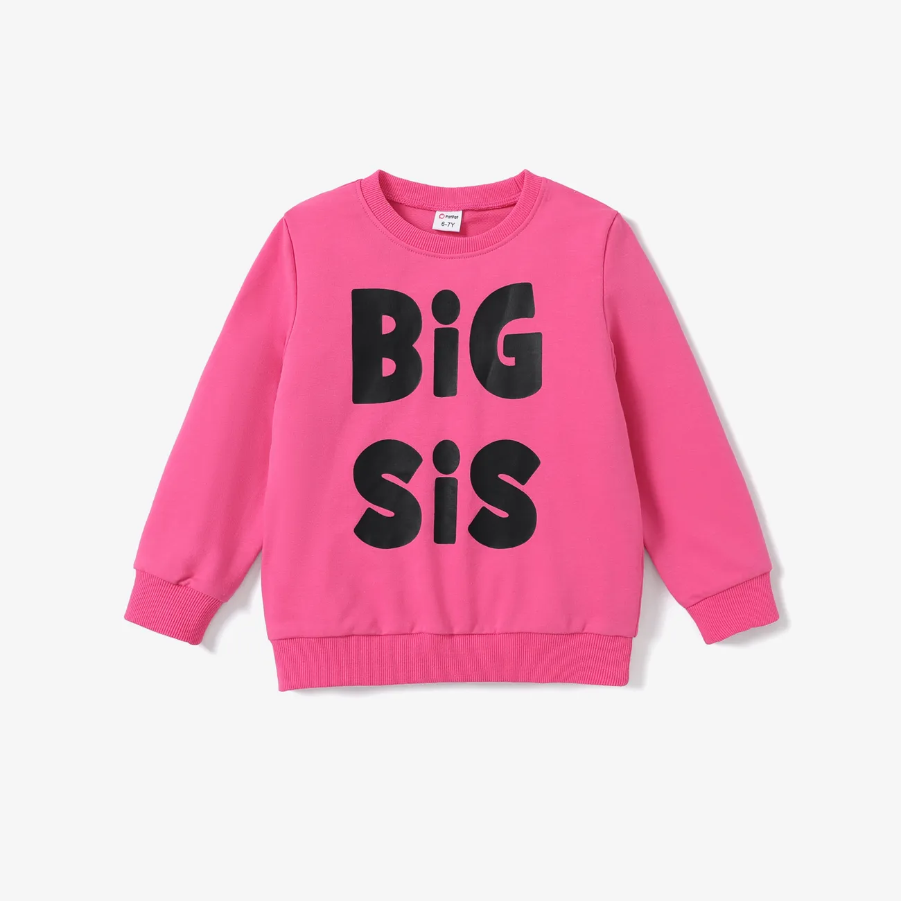 Kid Girl Avant-garde Letter Sweatshirt  big image 1