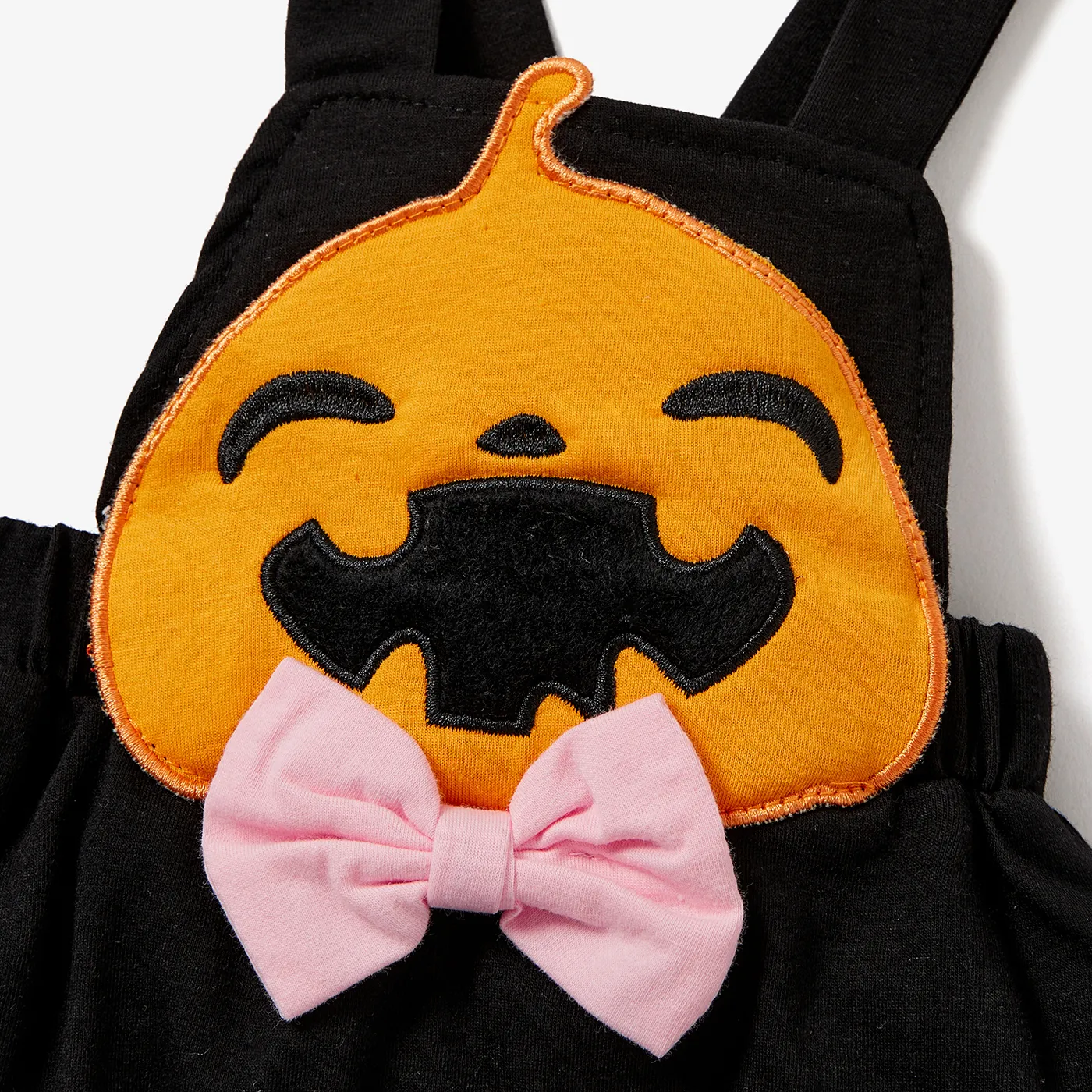 3PCS  Baby Girl Halloween Hyper-Tactile Long Sleeve Dress Set  image 5
