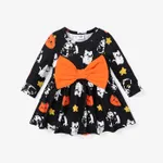 Baby Girl  Butterfly Designed Halloween 3D Dress  Black
