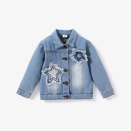 Toddler Boy/Girl Avant-garde Fashionable Denim Jacket 