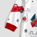 Christmas Trunk and Santa Print Family Matching Pajamas Sets (Flame Resistant)  image 3
