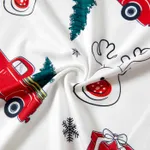 Christmas Trunk and Santa Print Family Matching Pajamas Sets (Flame Resistant)  image 5