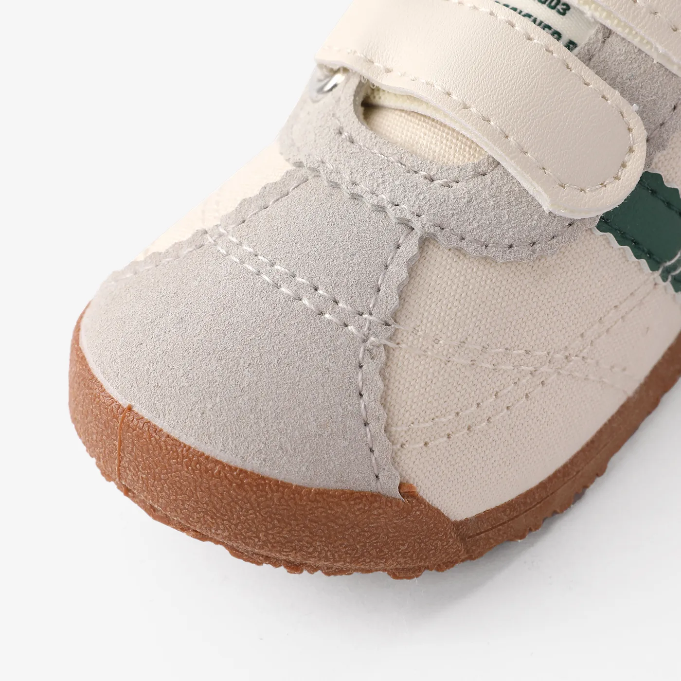 Toddlers and Kids Color-block Velcro Sports Shoes Green image 5