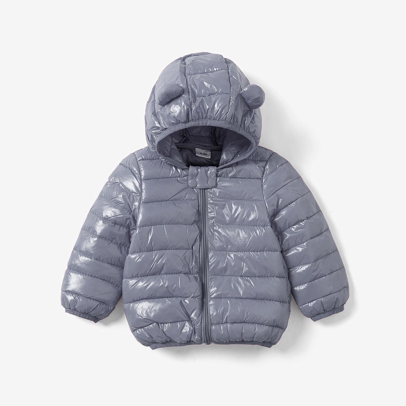 Manteau à Capuche Solide Imprimé Oreille 3d élégant Pour Bébé / Enfant En Bas âge