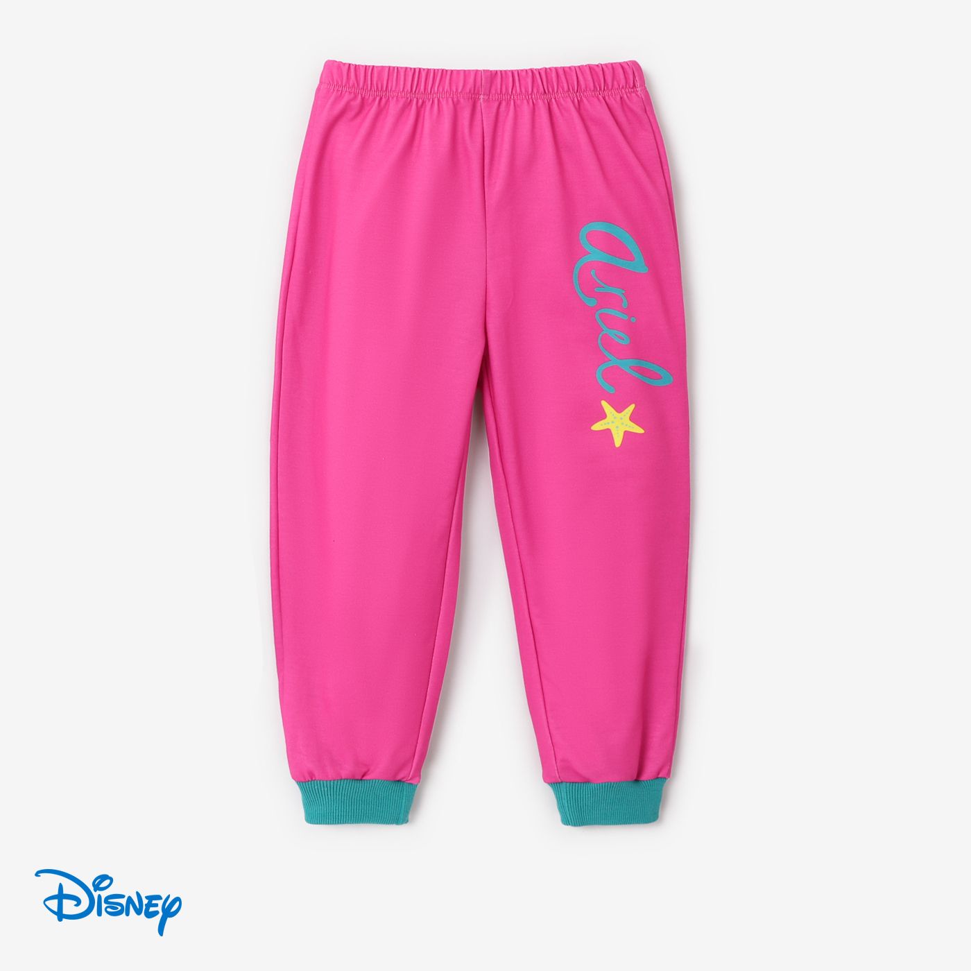 Disney Princess 1pcs Toddler Girl Character Print Jacket Or Letter Print Pants