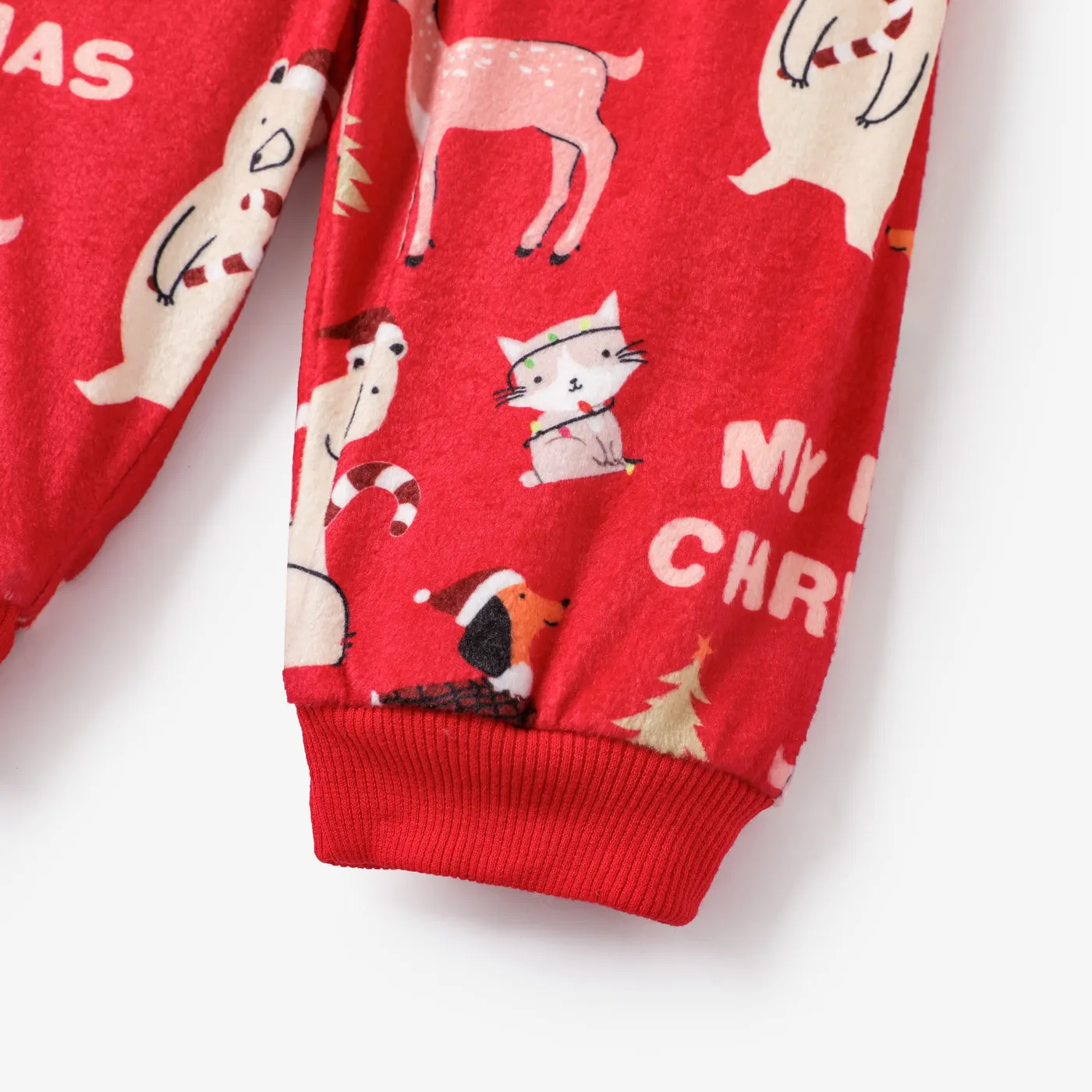 2pcs Baby Girl/Boy Christmas Childlike Style Set  image 4