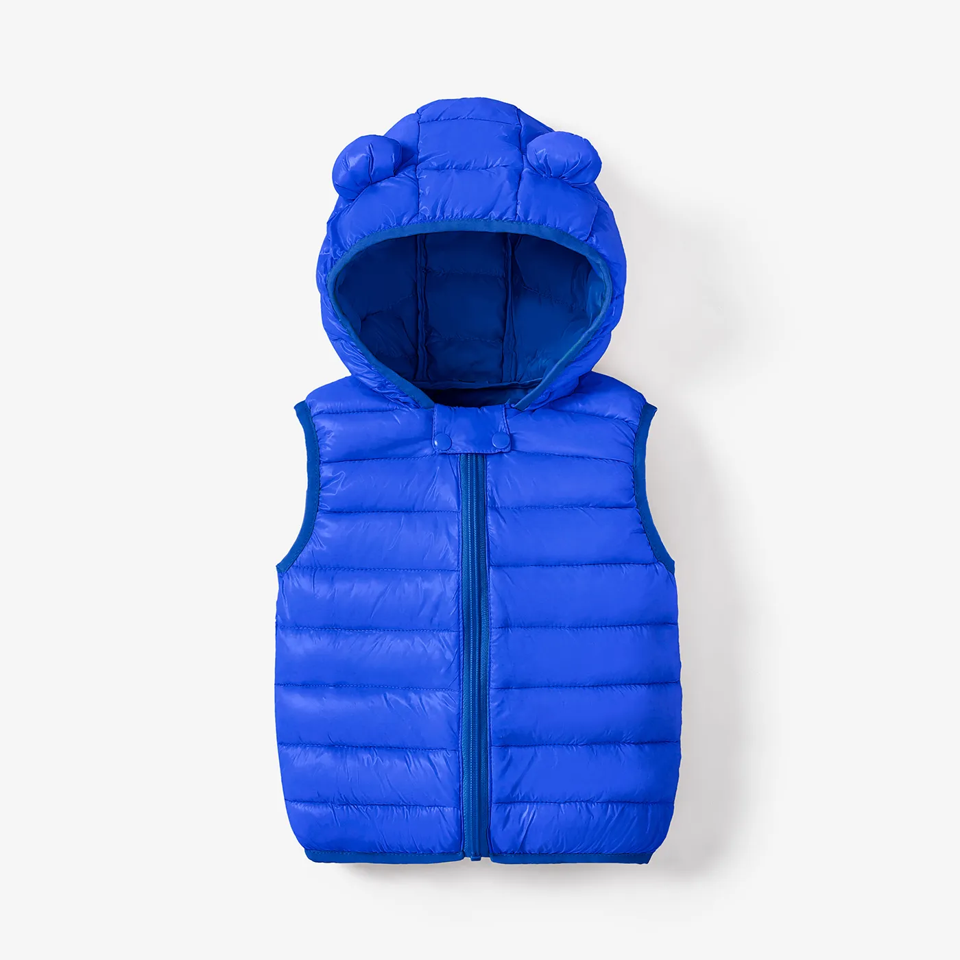 

Toddler Boy/Toddler Girl Hooded Cotton-Padded Jacket Vest