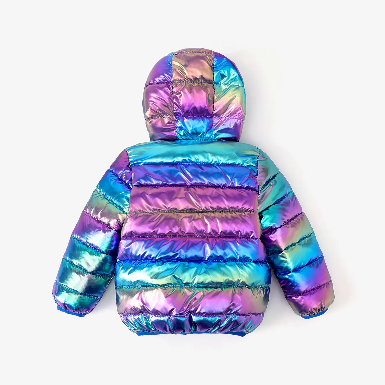  Niño pequeño / niña Niño infantil Hyper-Tactile 3D Design Coat & Down Jacket  Púrpura big image 1
