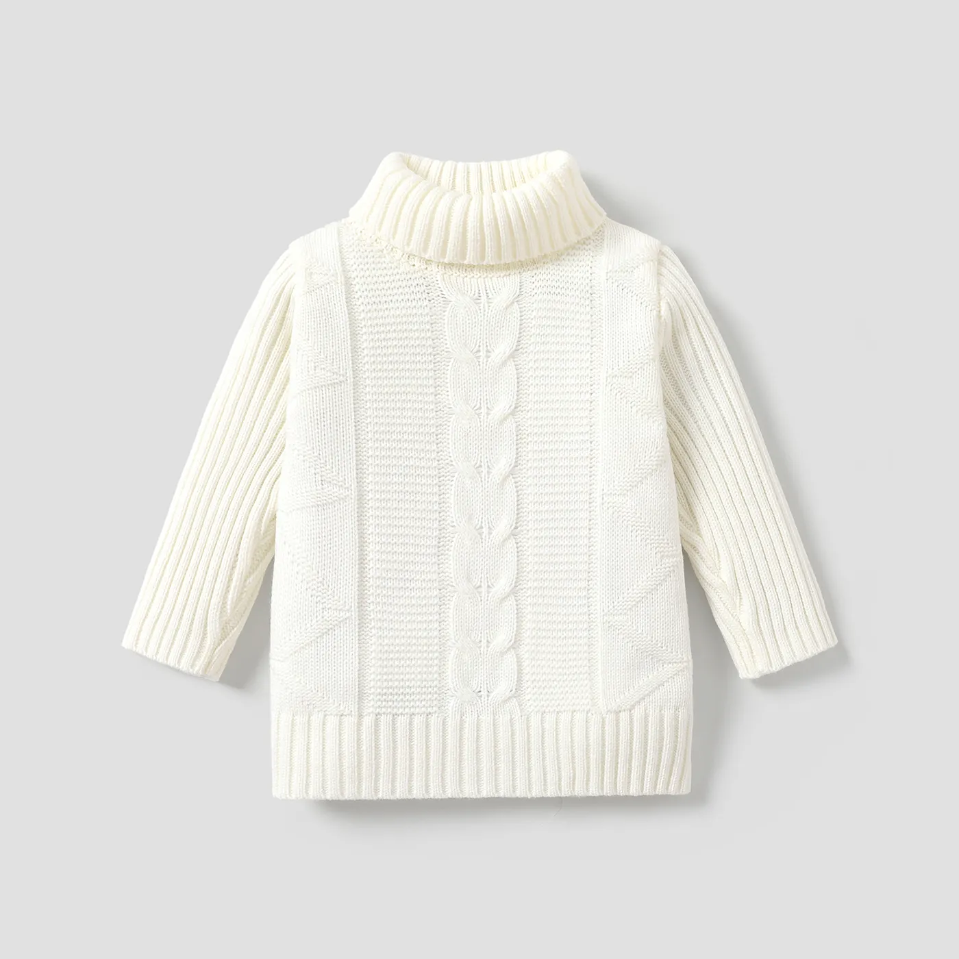 Bebé Unissexo Casual Manga comprida Camisola Branco
