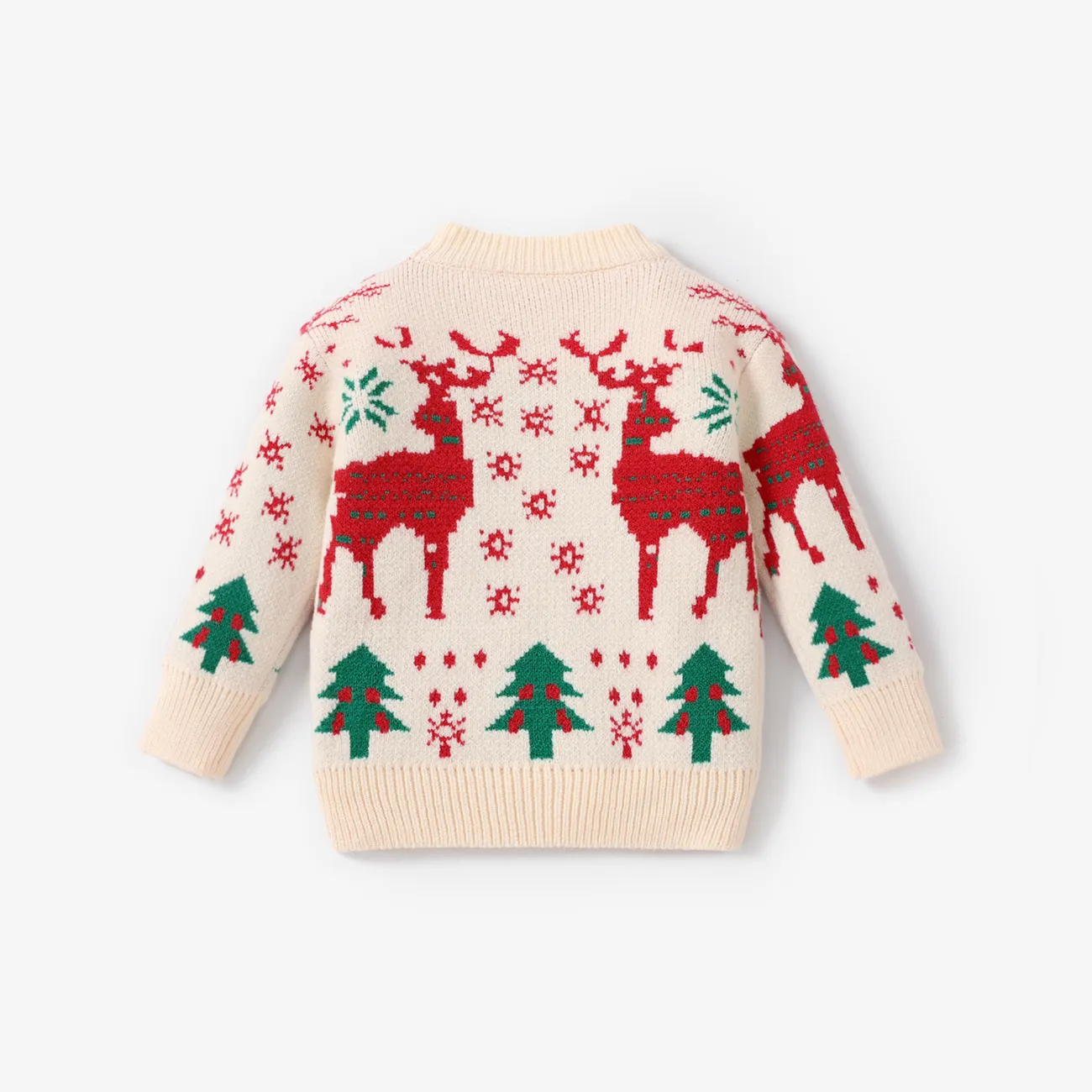 Kid Boy / Girl Childlike Christmas Sweater Abricot big image 1