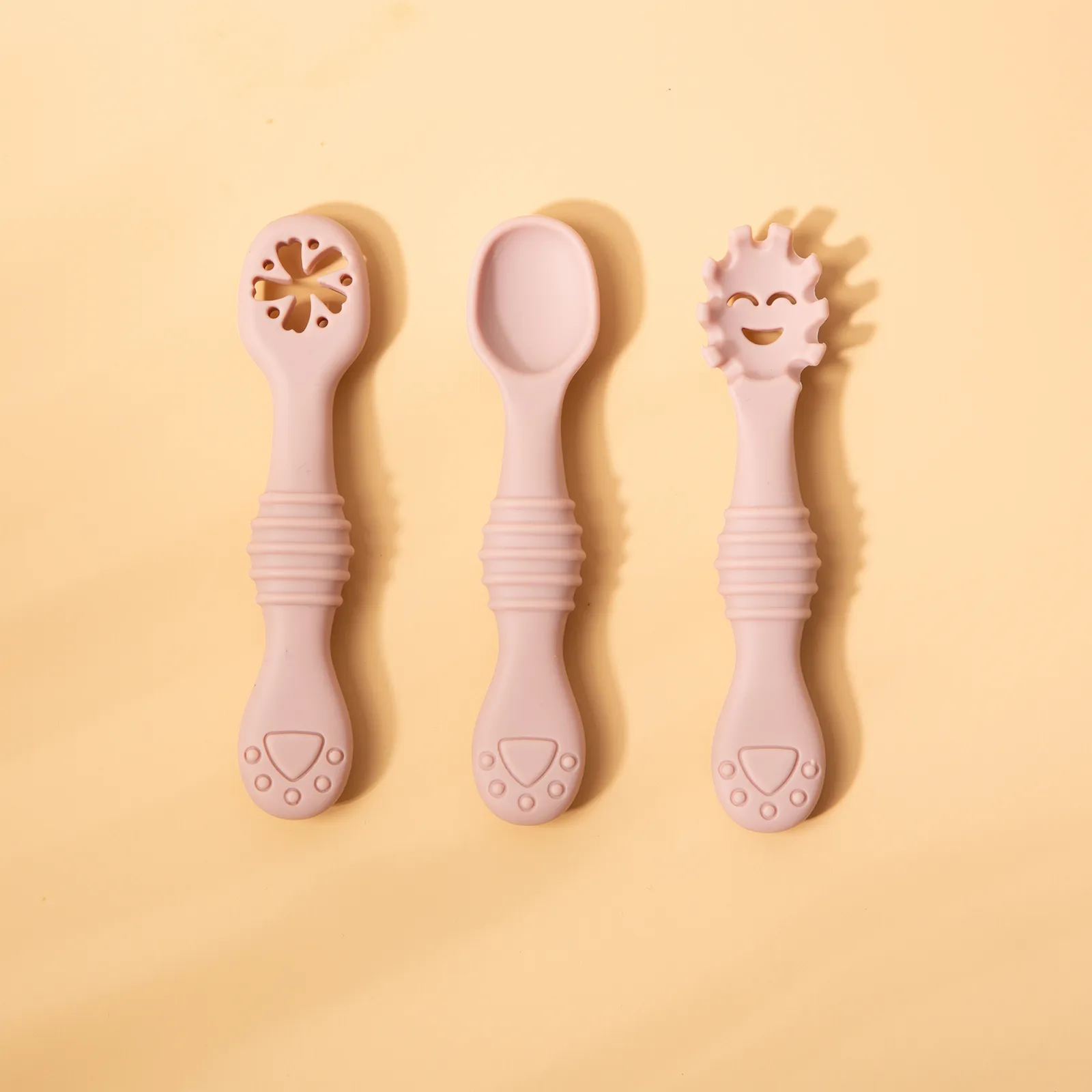 3pcs Baby Silicone Toothbrush BPA-Free Set  image 2