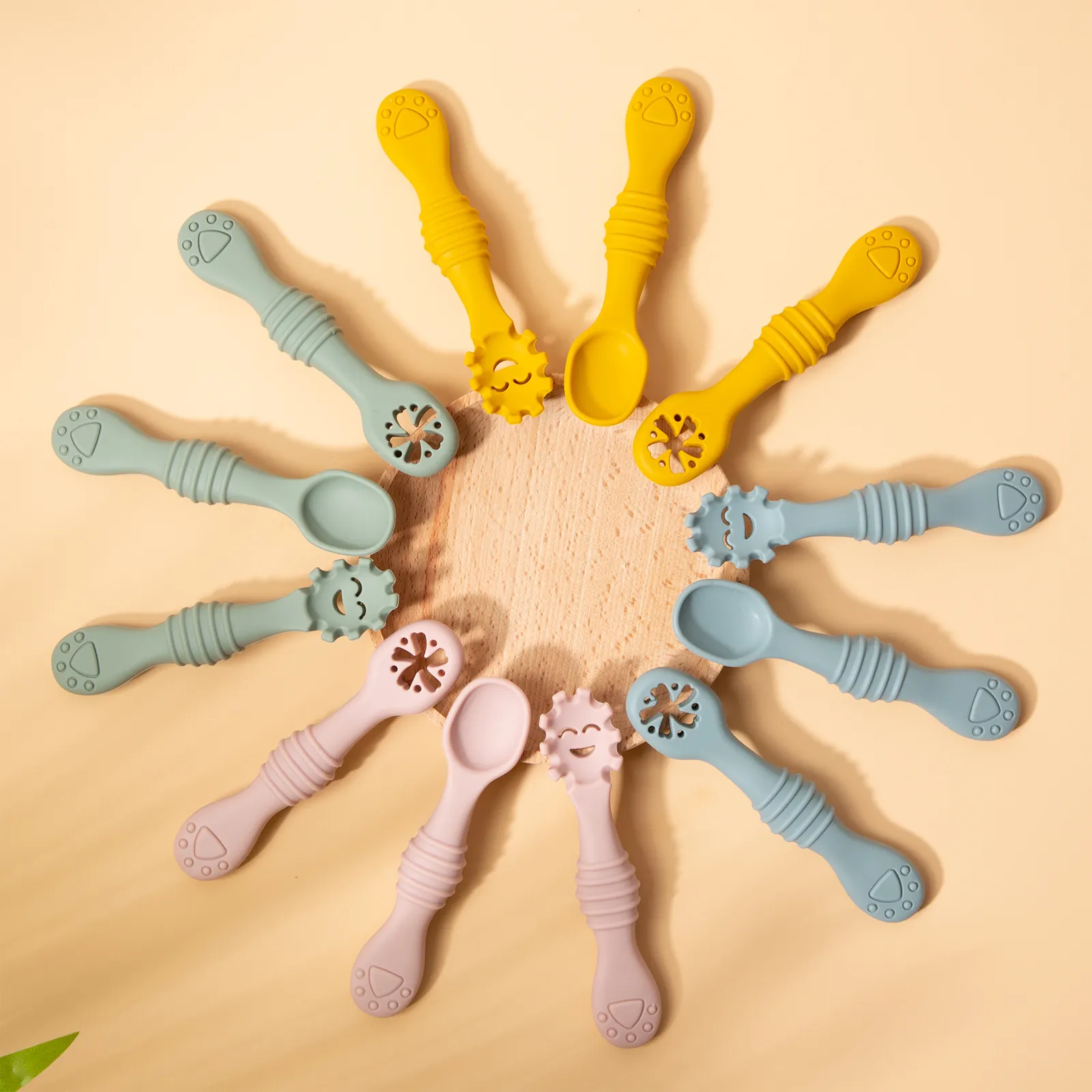 3pcs Baby Silicone Toothbrush BPA-Free Set  image 3