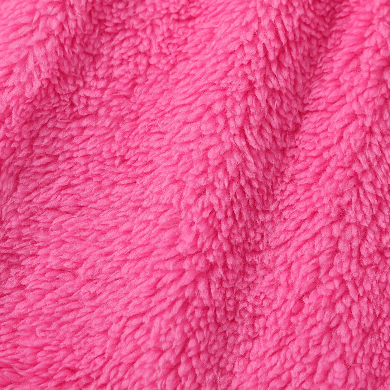 2PCS Kid Girl Zipper Design Avant-garde Letter Top/Skirt Set  Hot Pink big image 1