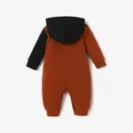 Baby Boy Stylish Cotton Solid Color Jumpsuit  image 2