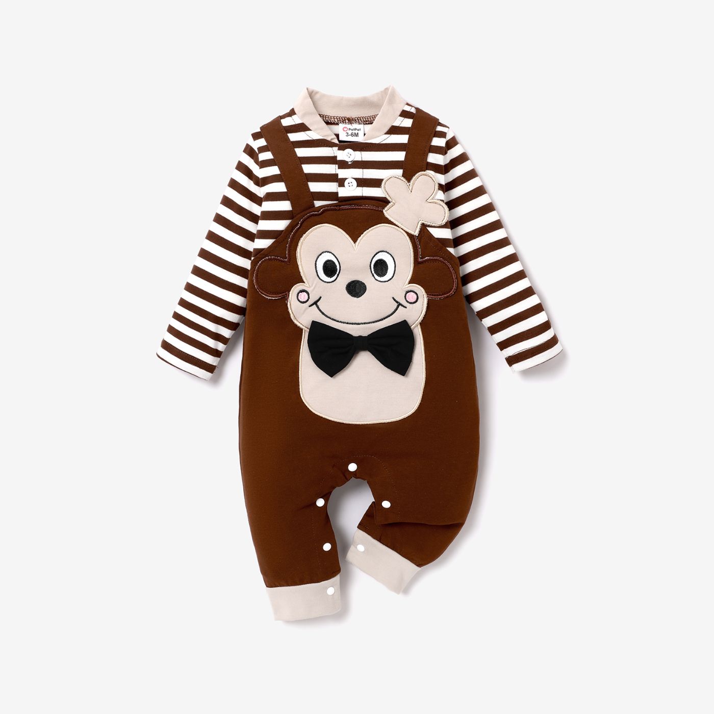 Baby Boy Animal Pattern Jumpsuit