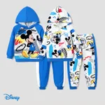 Disney Mickey and Friends Toddler Boy Character Print Long-sleeve Hooded Top and Pants Set  image 2