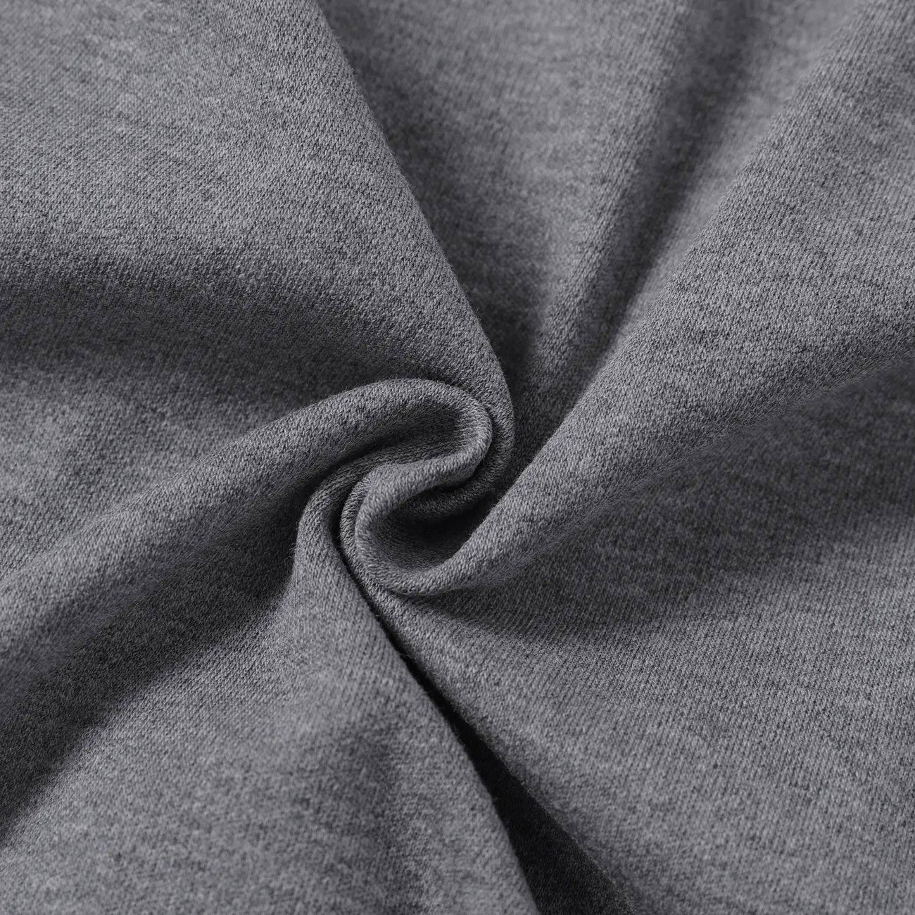 100% Cotton Plaid Lapel Bowtie Long-sleeve Faux-two Baby Jumpsuit Dark Grey big image 1