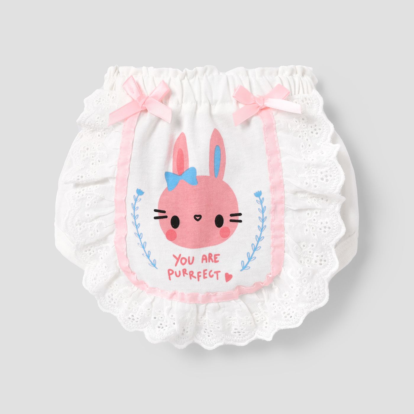 Girls' Sweet 3D Animal Pattern Underwear Set