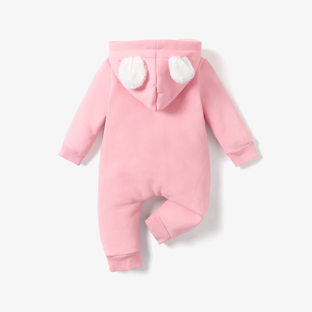 Baby Unisex Hypertaktil Kindlich Langärmelig Baby-Overalls rosa big image 1