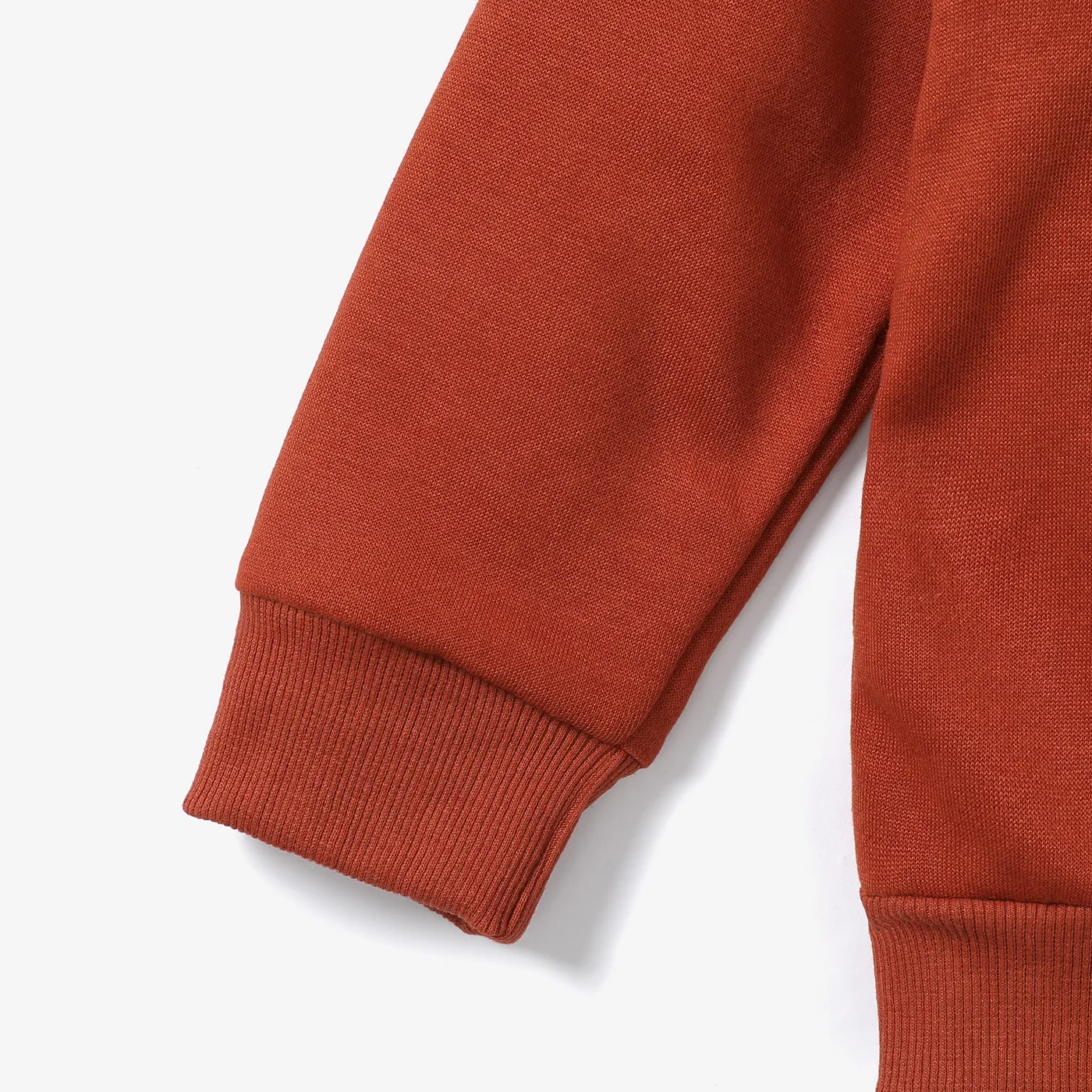 Kid Girl Avant-garde Fabric Stitching Sweatshirt  Multi-color image 4