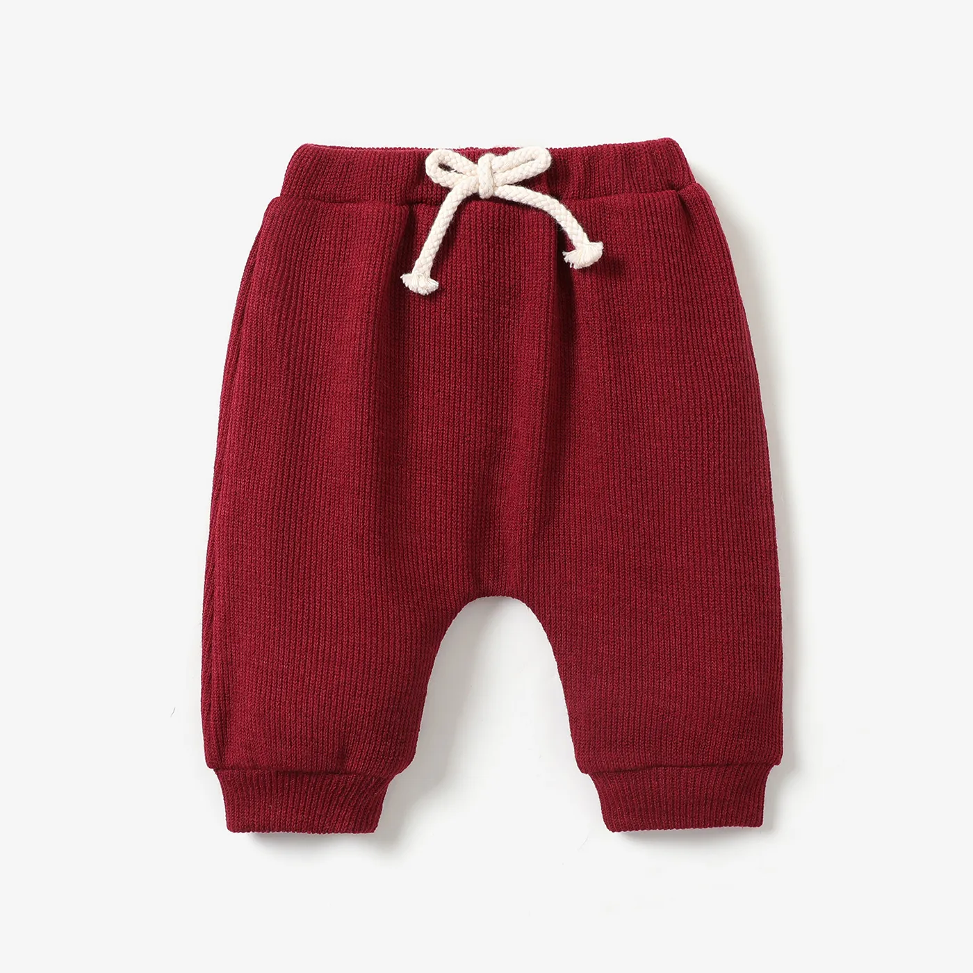 Baby Boy/Girl Casual Solid Color Loose Fit Pants