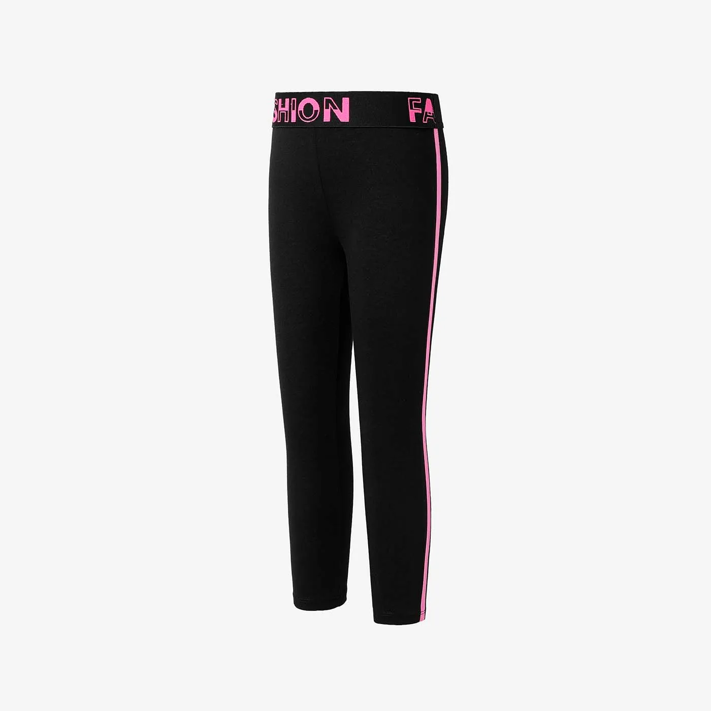 Kid Girl Beautiful  Casual Fabric Stitching Leggings