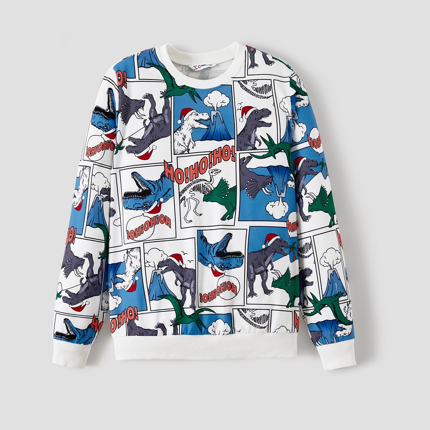 

Family Matching Dinosaur All-over Print Long Sleeve Tops