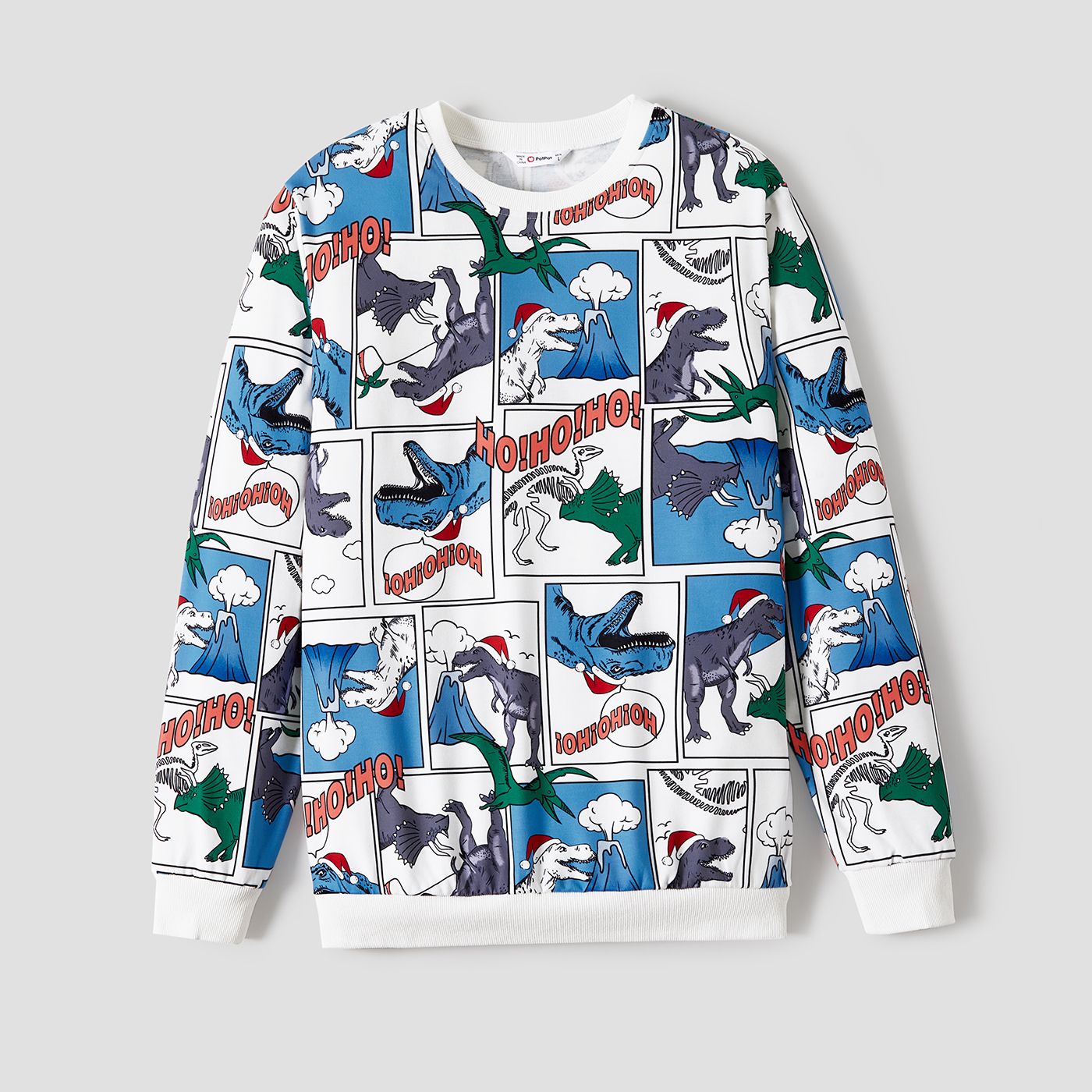 

Family Matching Dinosaur All-over Print Long Sleeve Tops